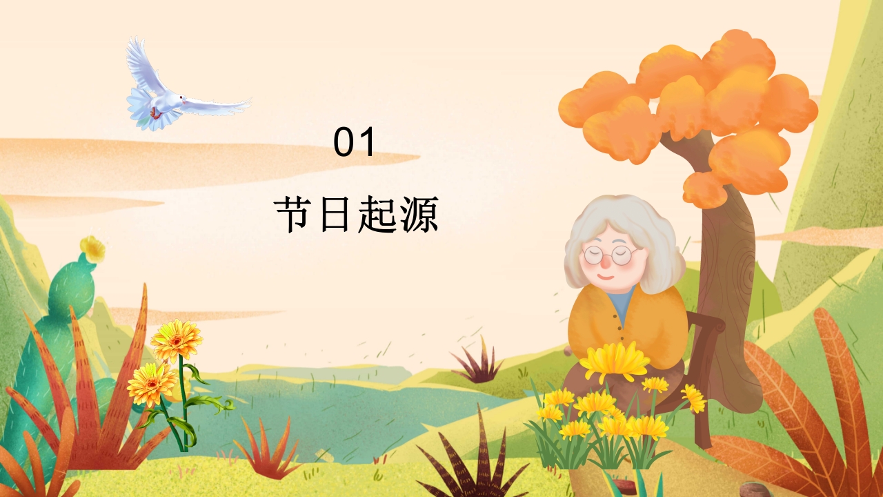 中国传统节日重阳节节日介绍PPT课件3