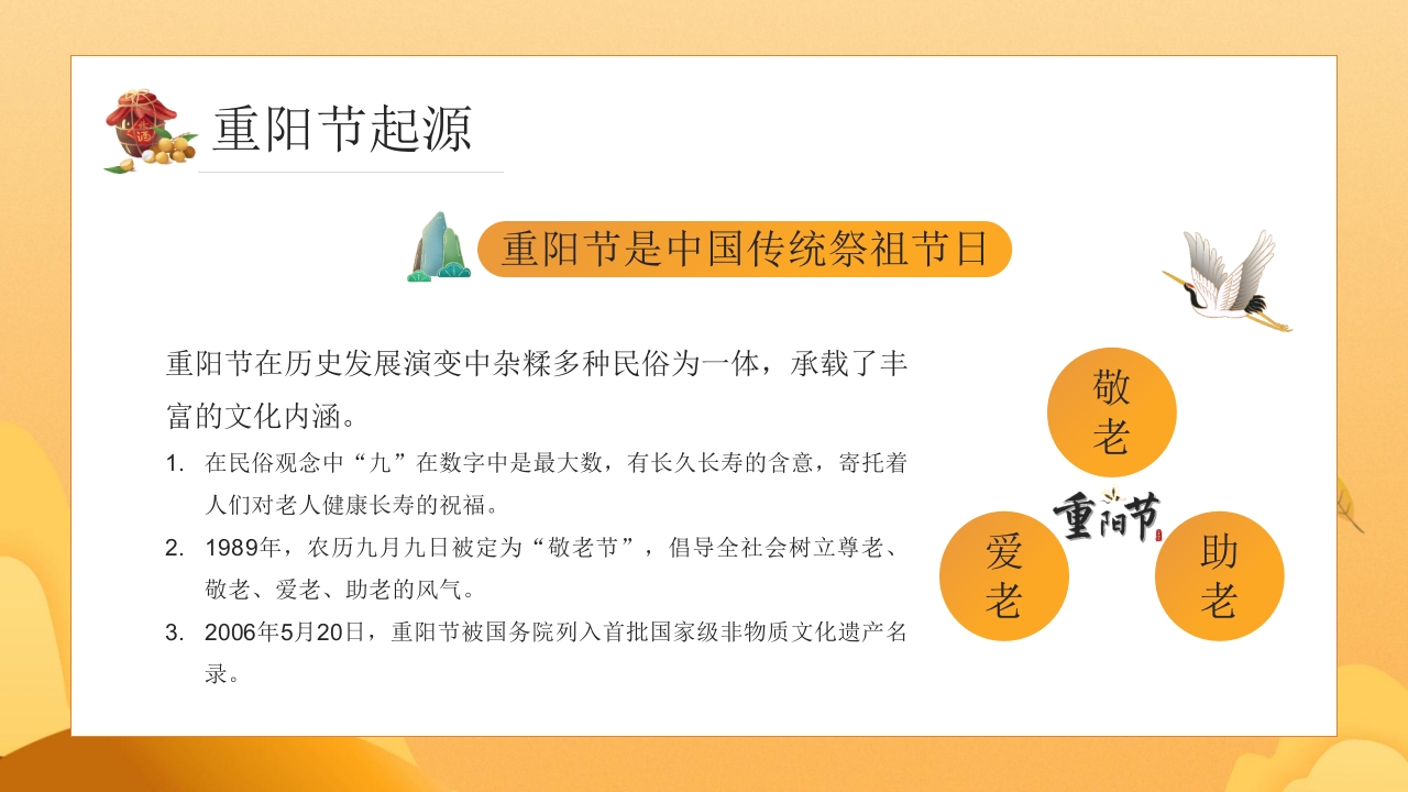 “浓情重阳节”主题班会PPT课件6