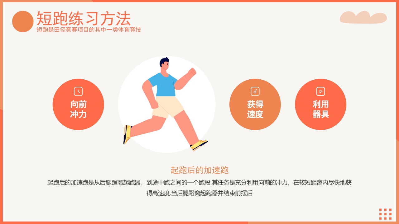 体育运动短跑田径项目介绍PPT课件15