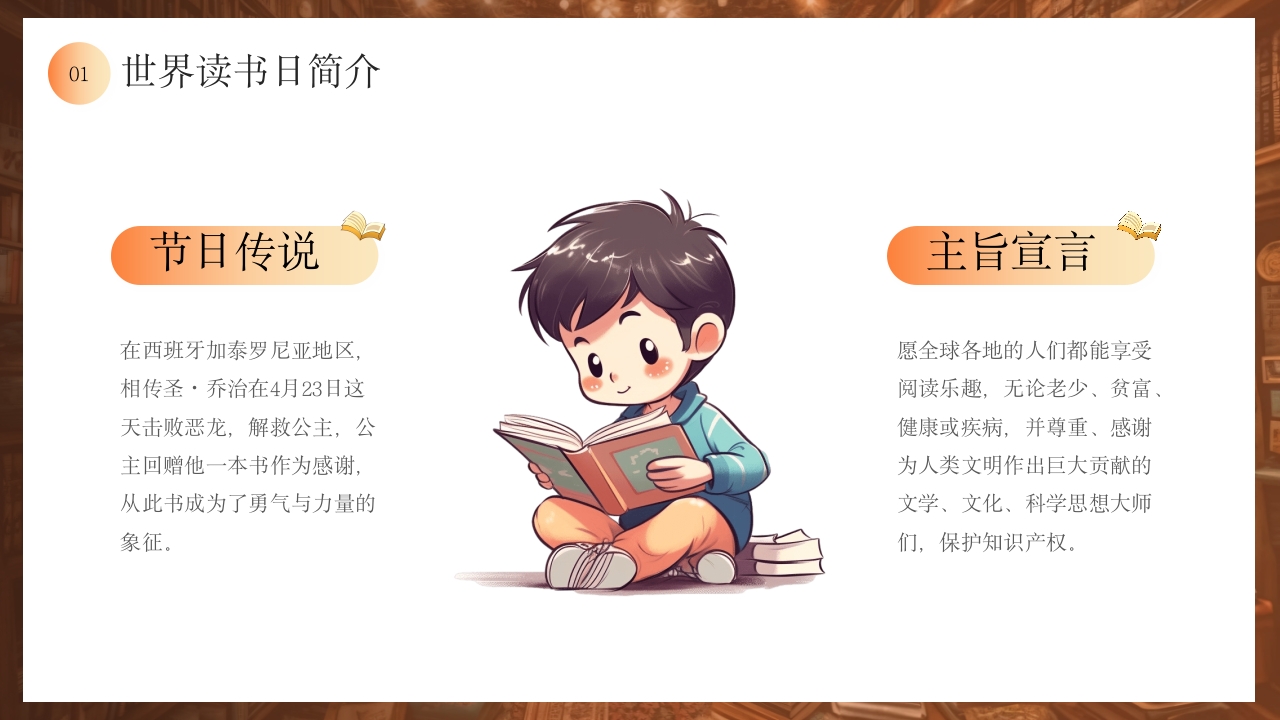 世界读书日PPT课件下载5