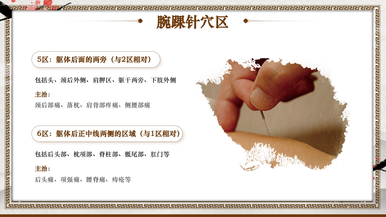 中国风腕踝针中医技术培训课件PPT下载10