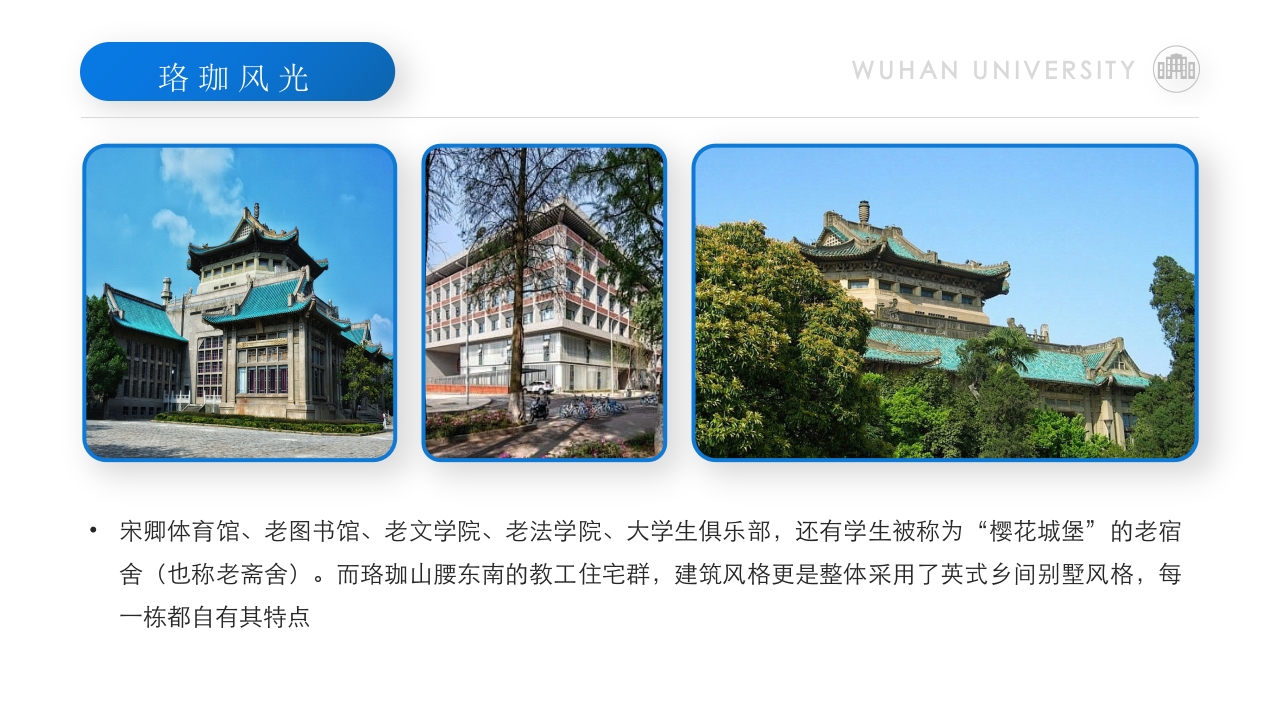 武汉大学介绍PPT动态课件下载25