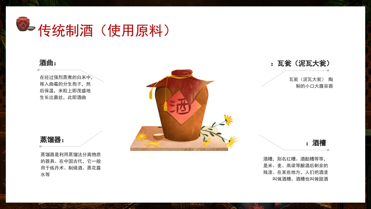 古风中国传统酒文化介绍PPT课件10