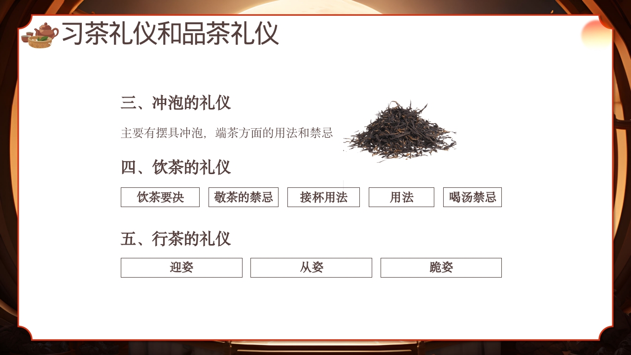 中国传统文化茶道礼仪培训PPT课件19