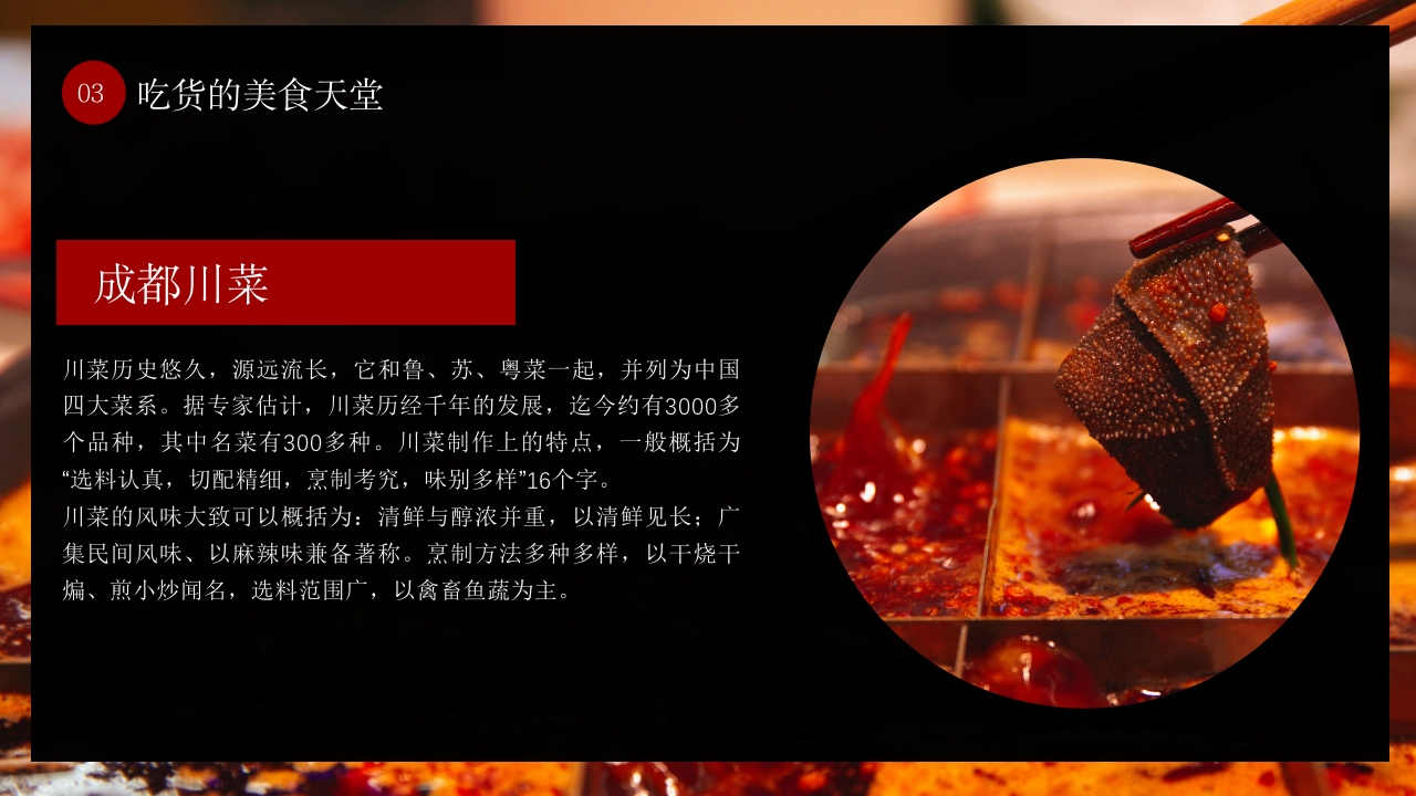 成都旅游旅行美食城市介绍PPT课件20