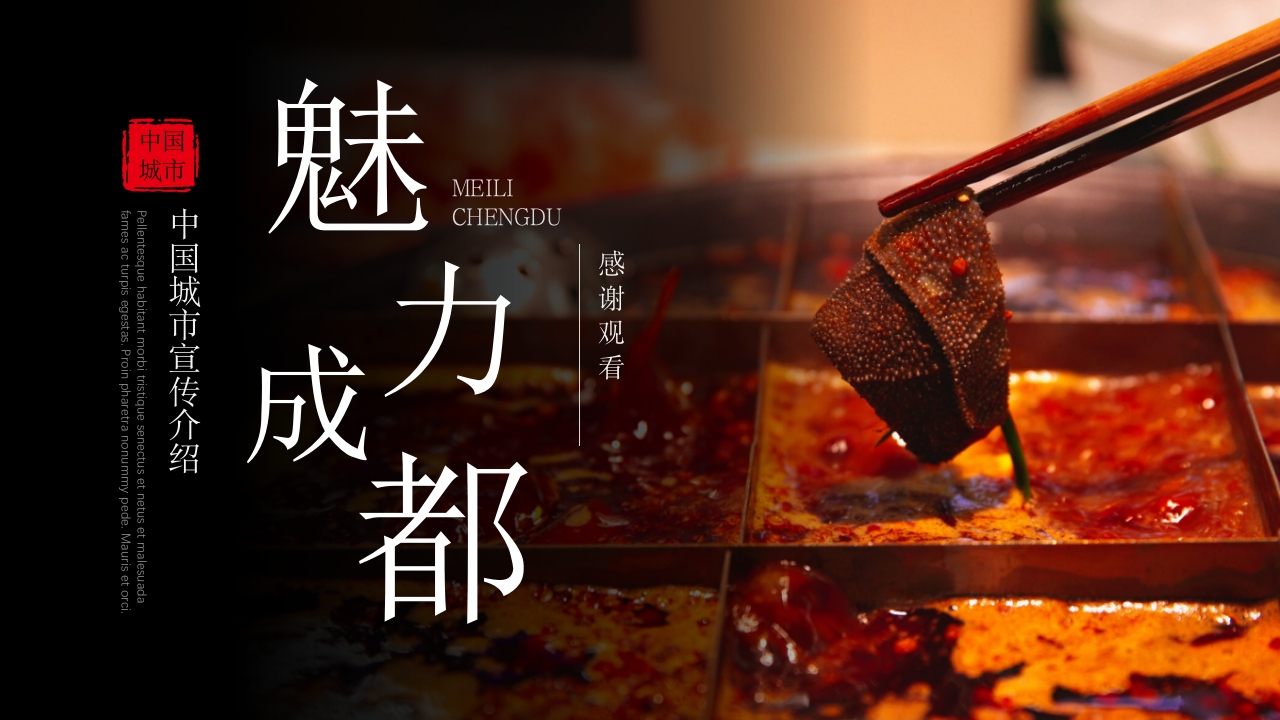 成都旅游旅行美食城市介绍PPT课件28