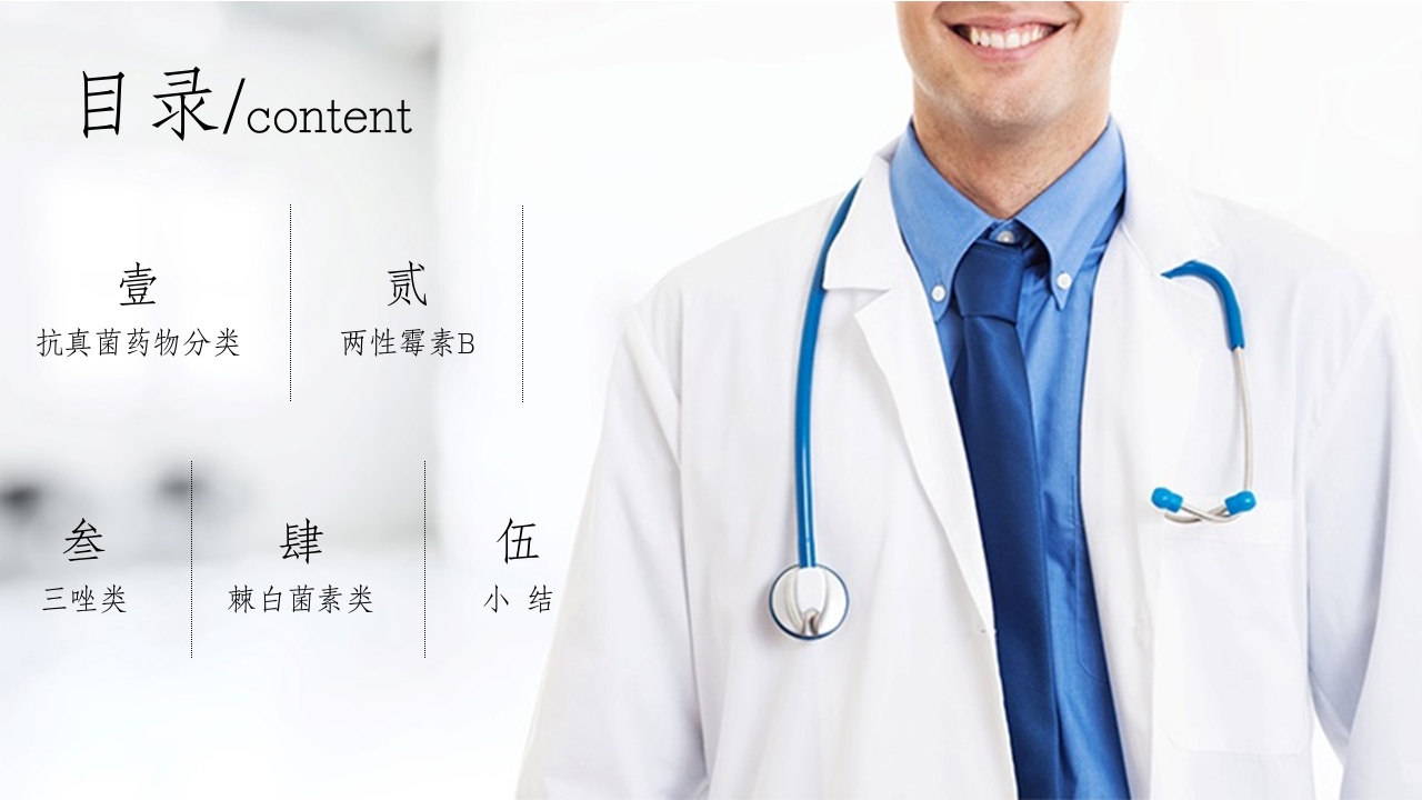 特殊使用级抗真菌药物PPT课件2