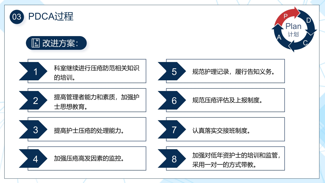压疮pdca持续改进PPT课件9