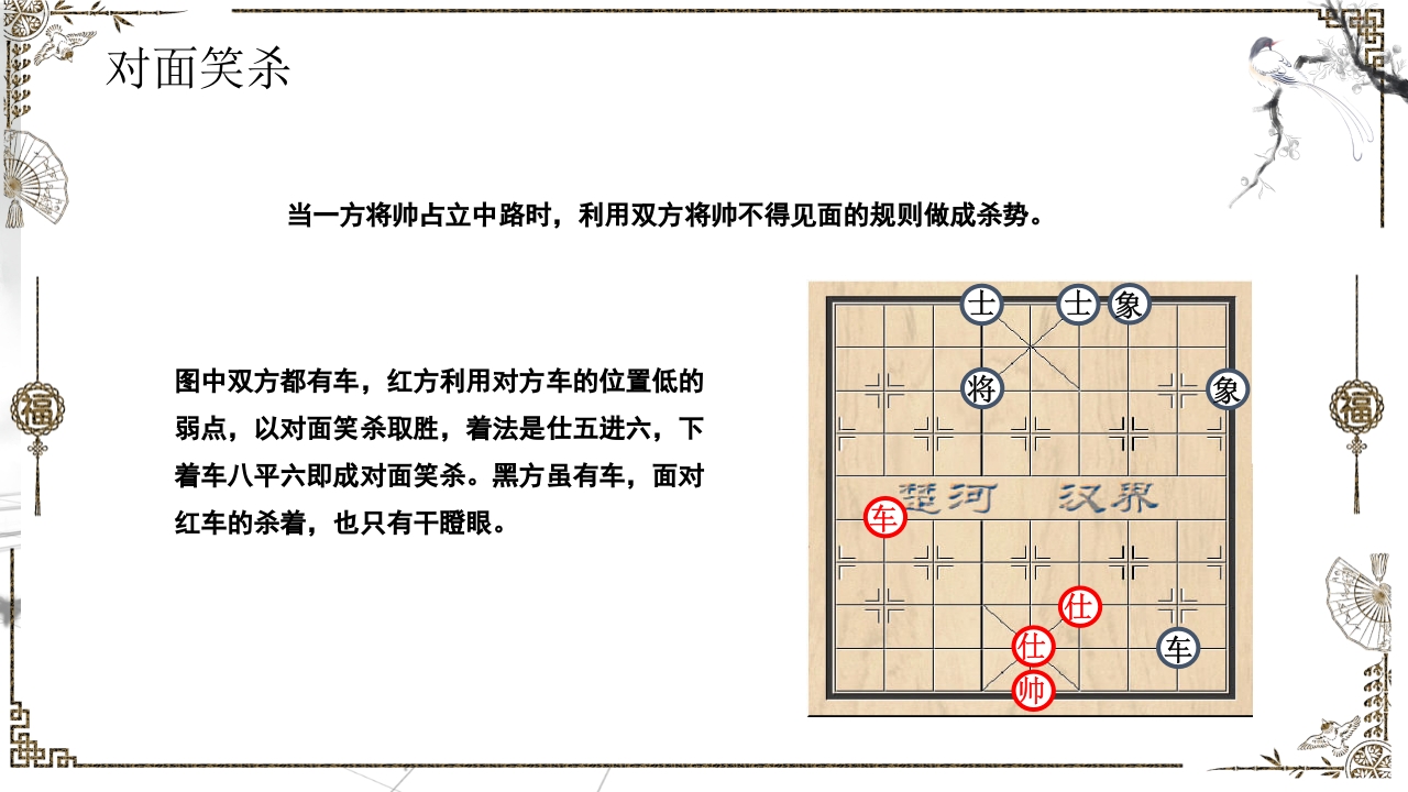 中国象棋大赛文化PPT课件16
