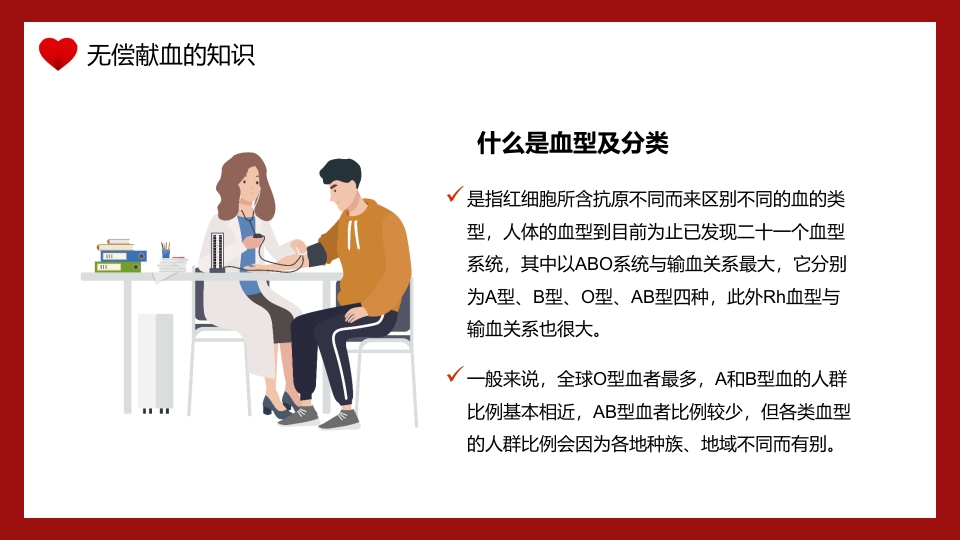世界献血者日无偿献血PPT课件11