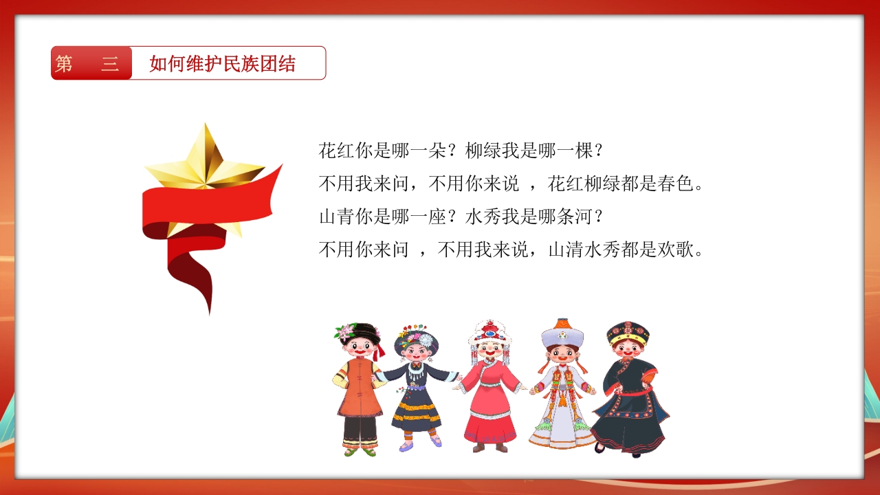 民族团结教育PPT课件29