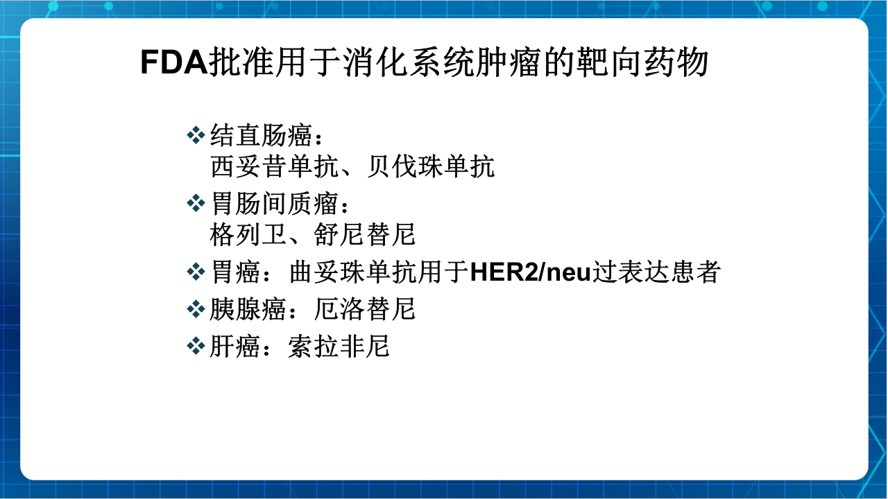 抗肿瘤靶向药物治疗及护理PPT课件11
