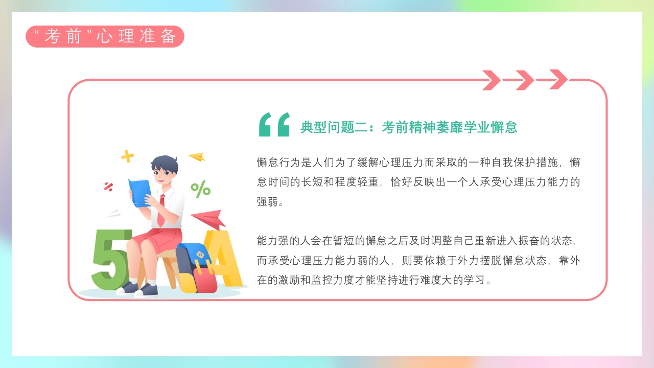 高考缓解学习压力主题班会PPT课件10