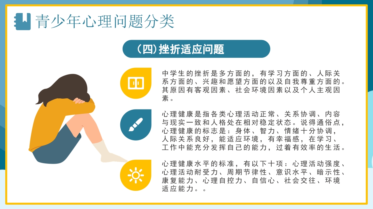 青少年心理健康咨询教育培训PPT7