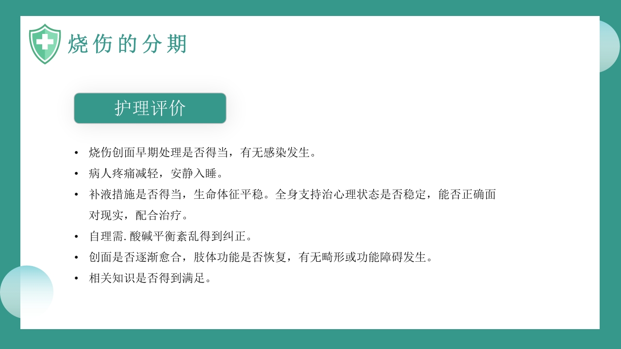 烧伤病人护理教学查房知识PPT课件33