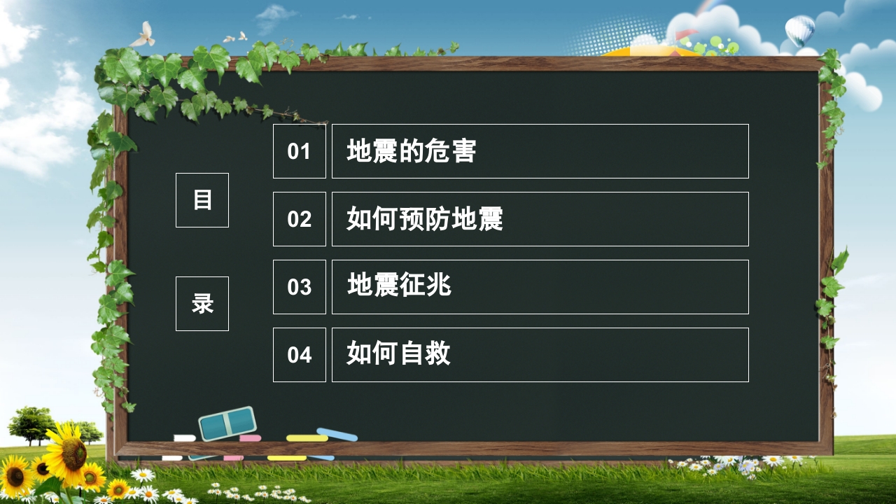 中学生地震安全教育ppt2