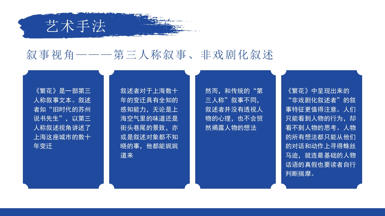 繁花读书分享好书推荐读后感PPT课件19