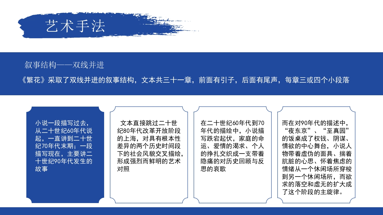 繁花读书分享好书推荐读后感PPT课件20