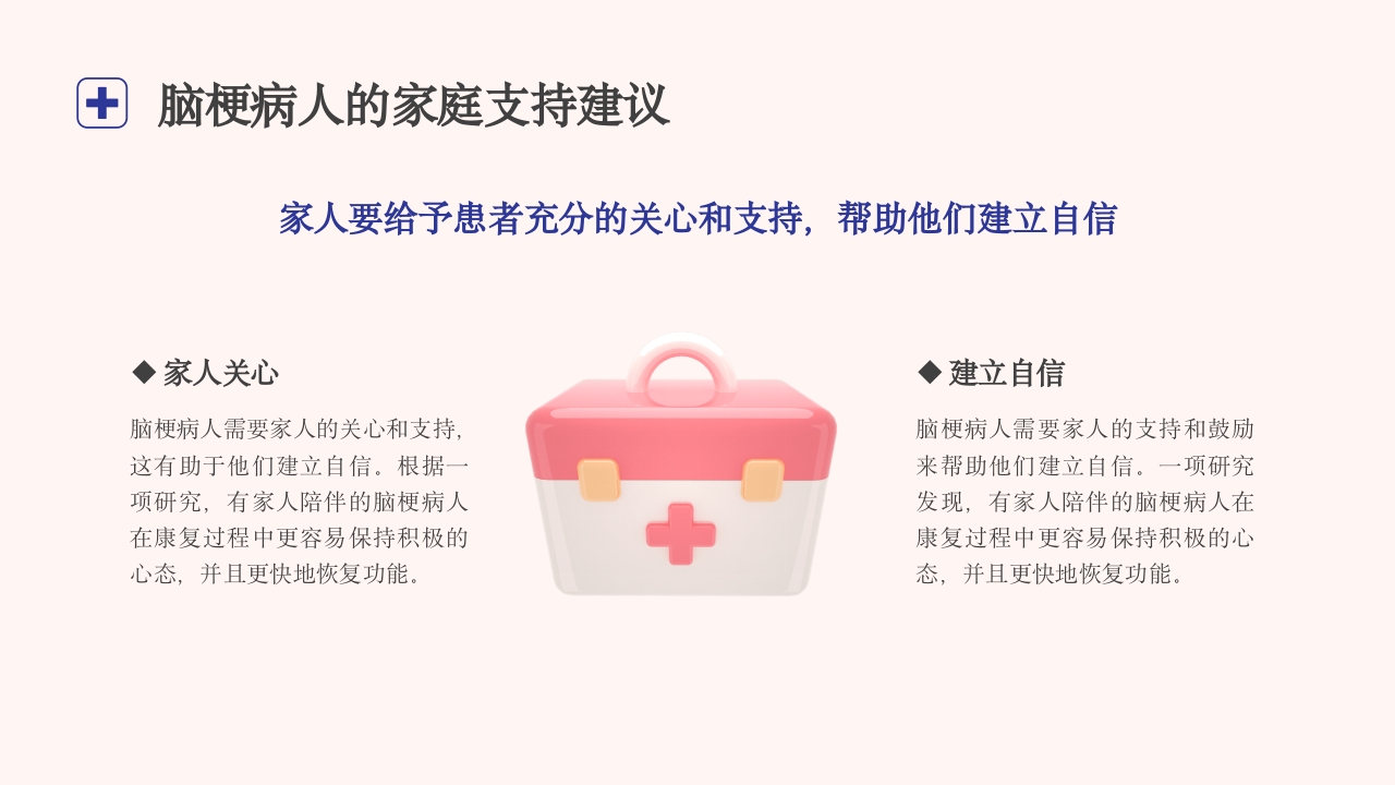 脑梗病人日常生活的健康建议健康宣传PPT课件24
