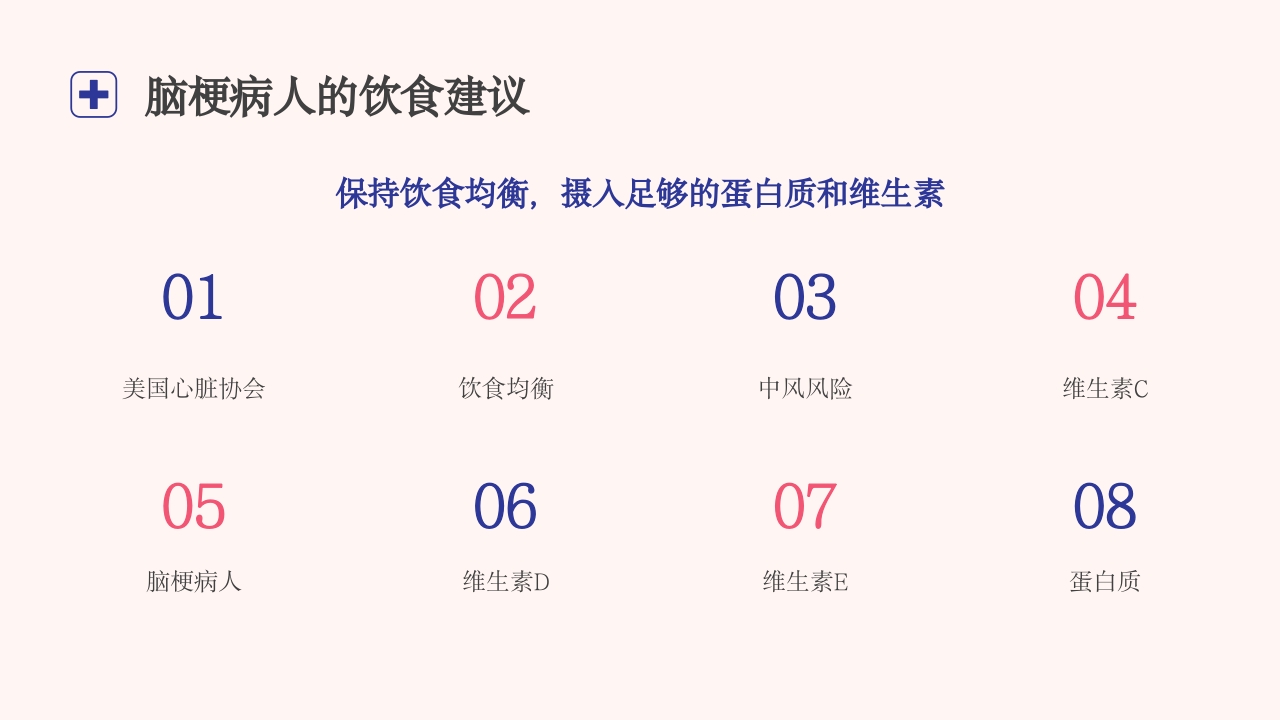 脑梗病人日常生活的健康建议健康宣传PPT课件4