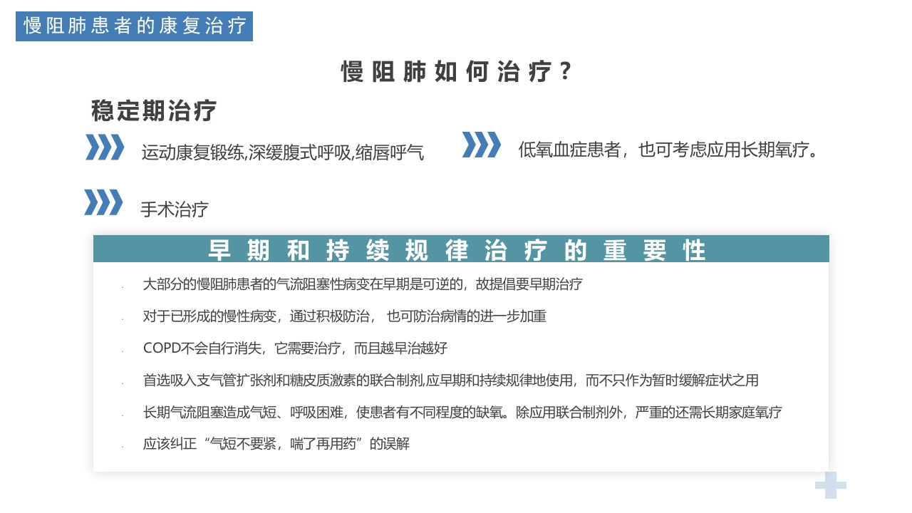 医疗慢阻肺健康宣教PPT课件22