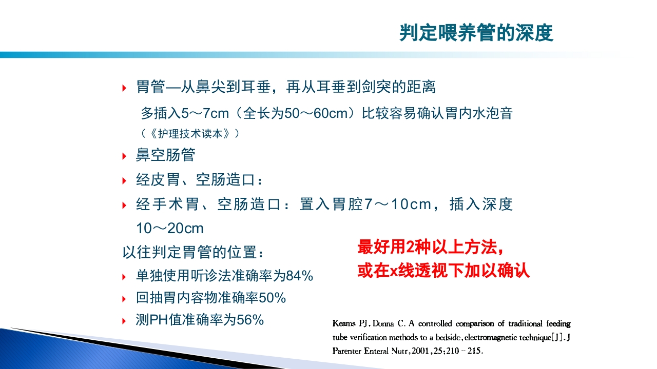 危重病人肠内营养的安全管理PPT课件25