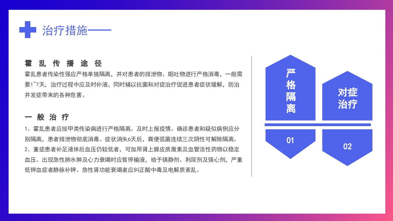 如何预防霍乱疾病传染病知识科普讲座PPT课件下载20