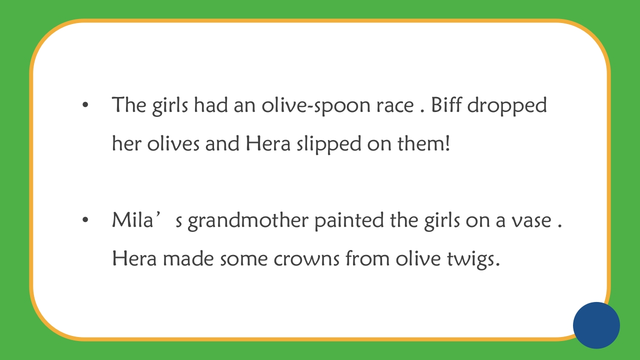 olympic adventure奥林匹克大冒险英语故事PPT课件12