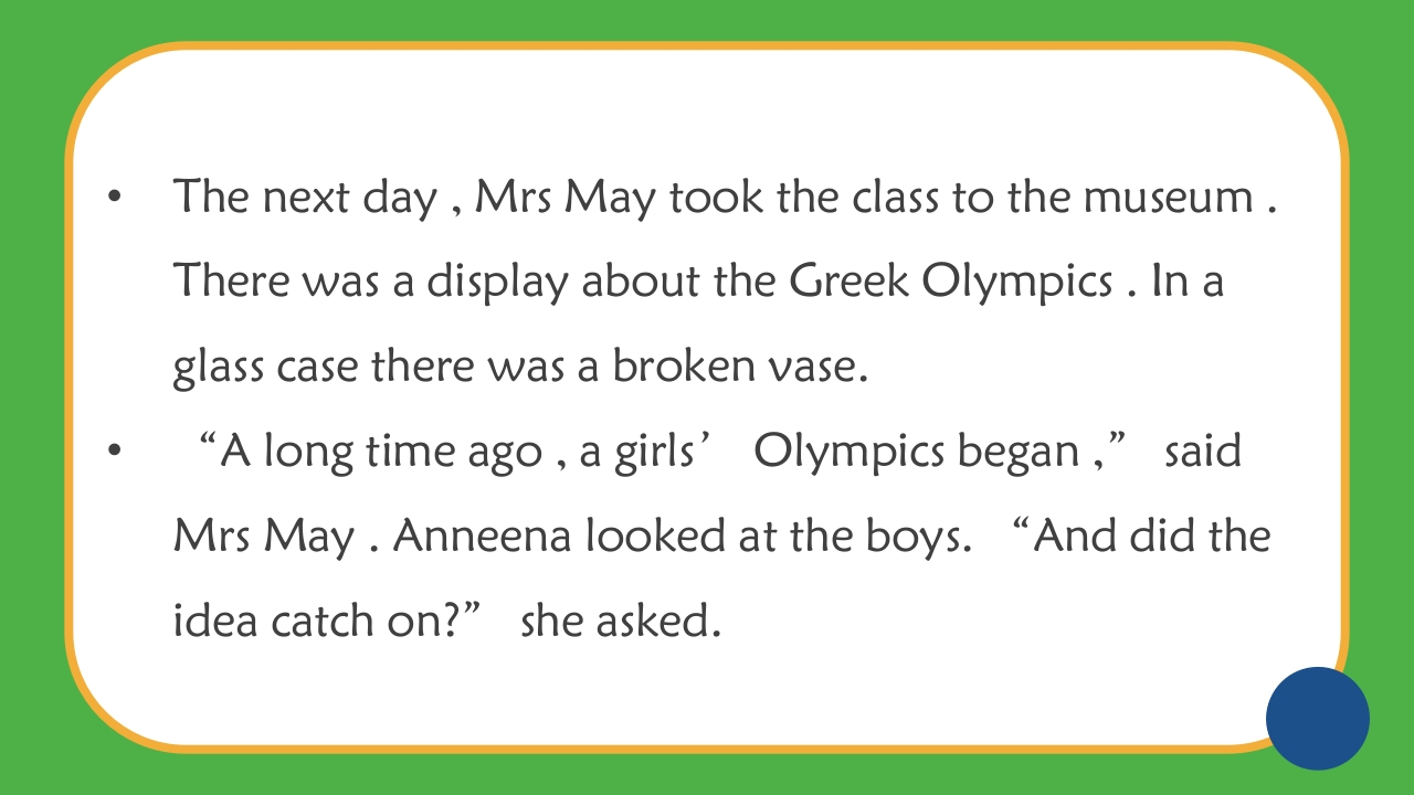 olympic adventure奥林匹克大冒险英语故事PPT课件14