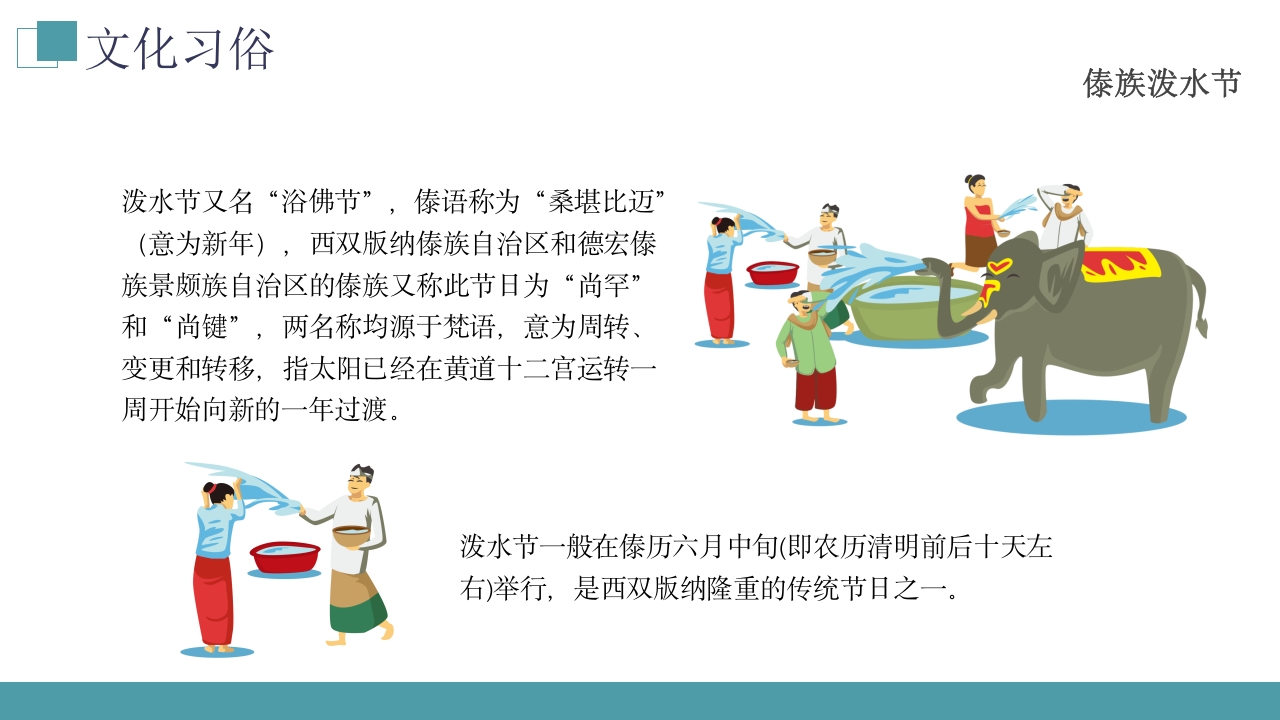 西双版纳云南旅游旅行风景文化习俗介绍PPT课件下载20