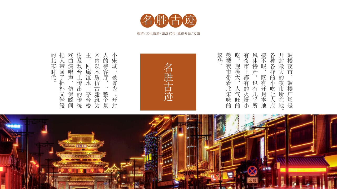 旅游城市开封介绍PPT课件17
