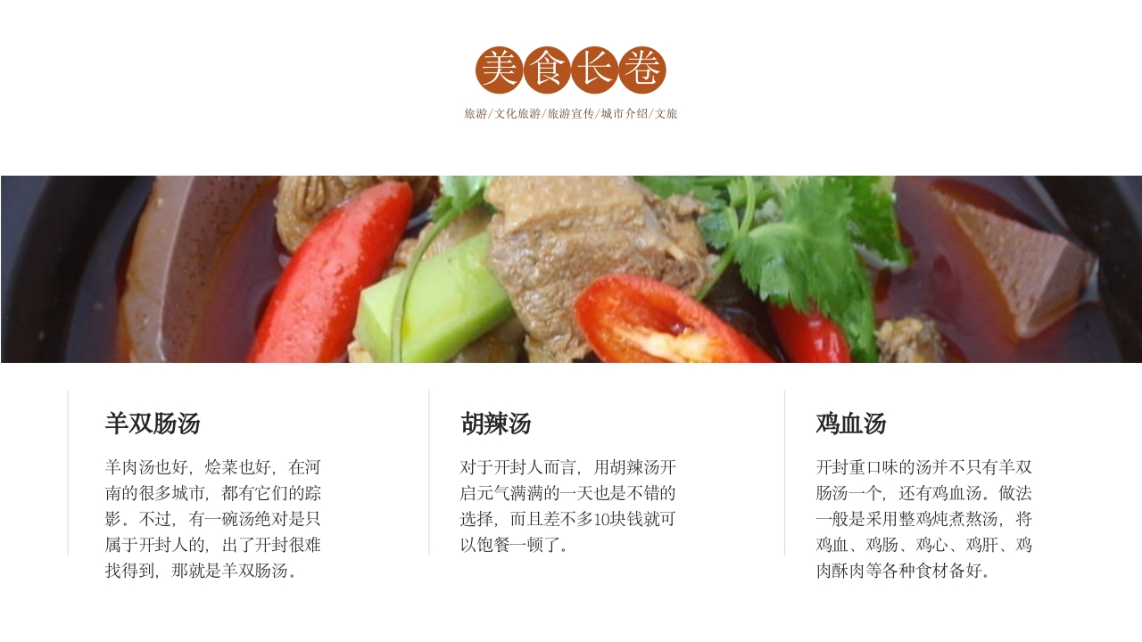 旅游城市开封介绍PPT课件20