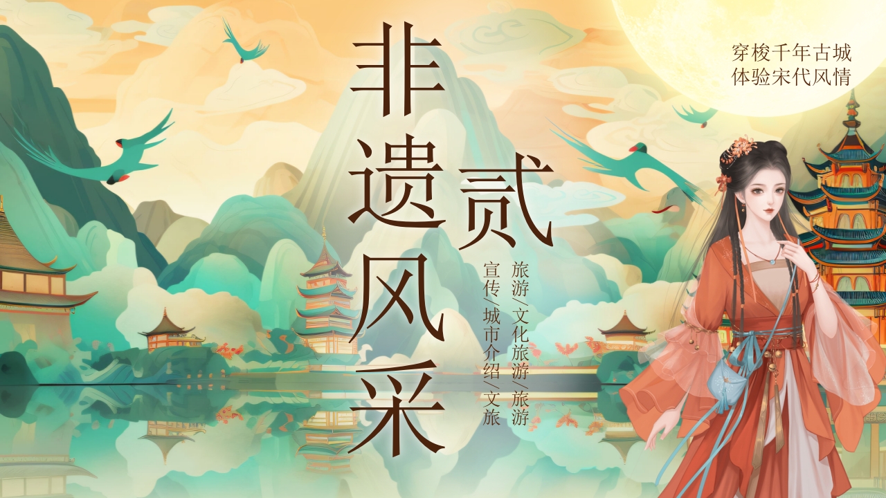旅游城市开封介绍PPT课件7