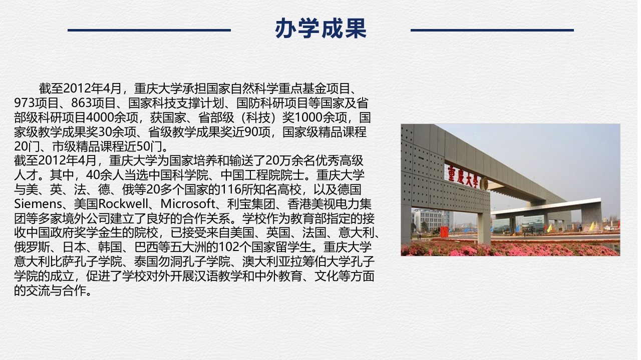 重庆大学介绍PPT课件下载13