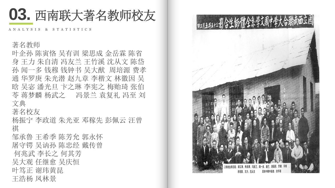 国立西南联合大学介绍PPT课件13