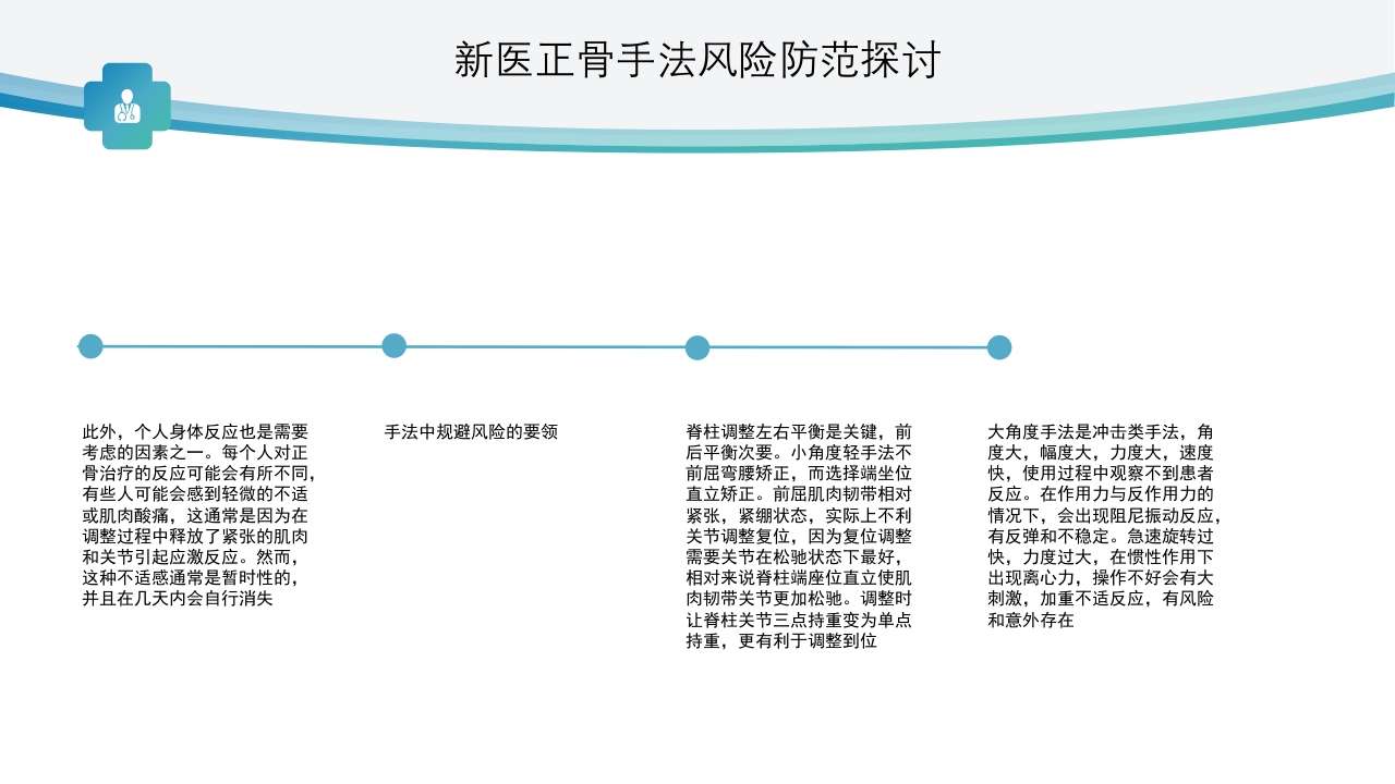 新医正骨手法风险防范探讨ppt5