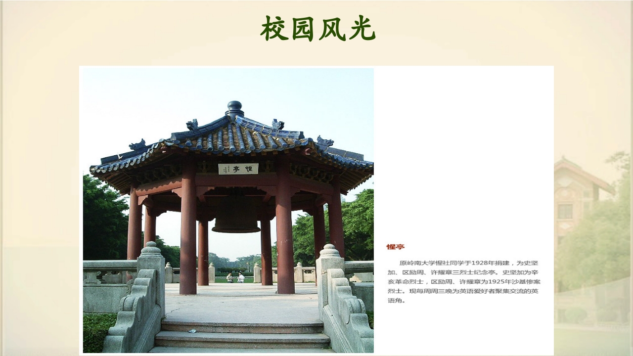 中山大学简介ppt13