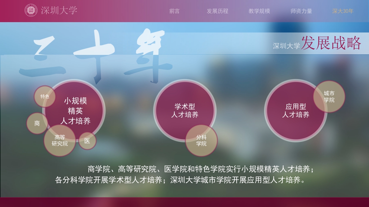 深圳大学介绍PPT课件29
