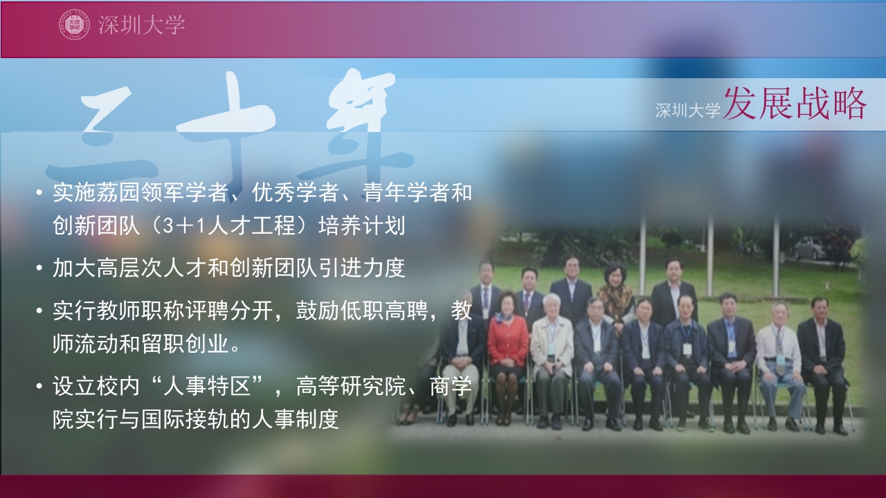 深圳大学介绍PPT课件32