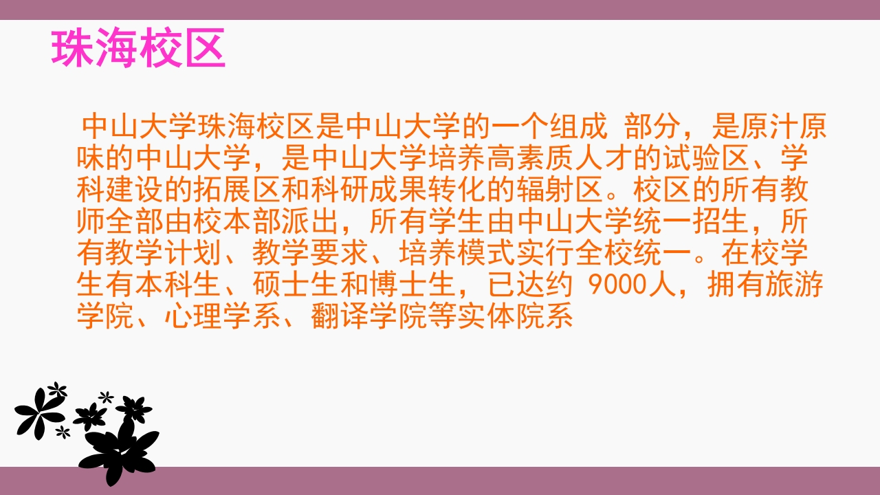 中山大学介绍ppt 22