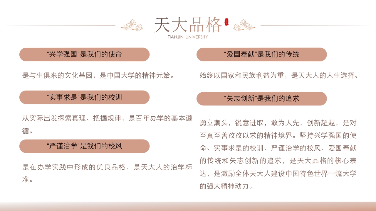 天津大学介绍PPT课件8