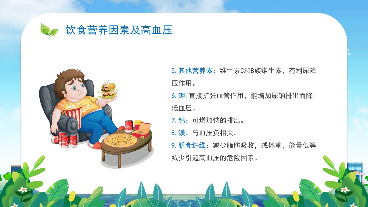 高血压患者的饮食健康管理培训PPT课件13