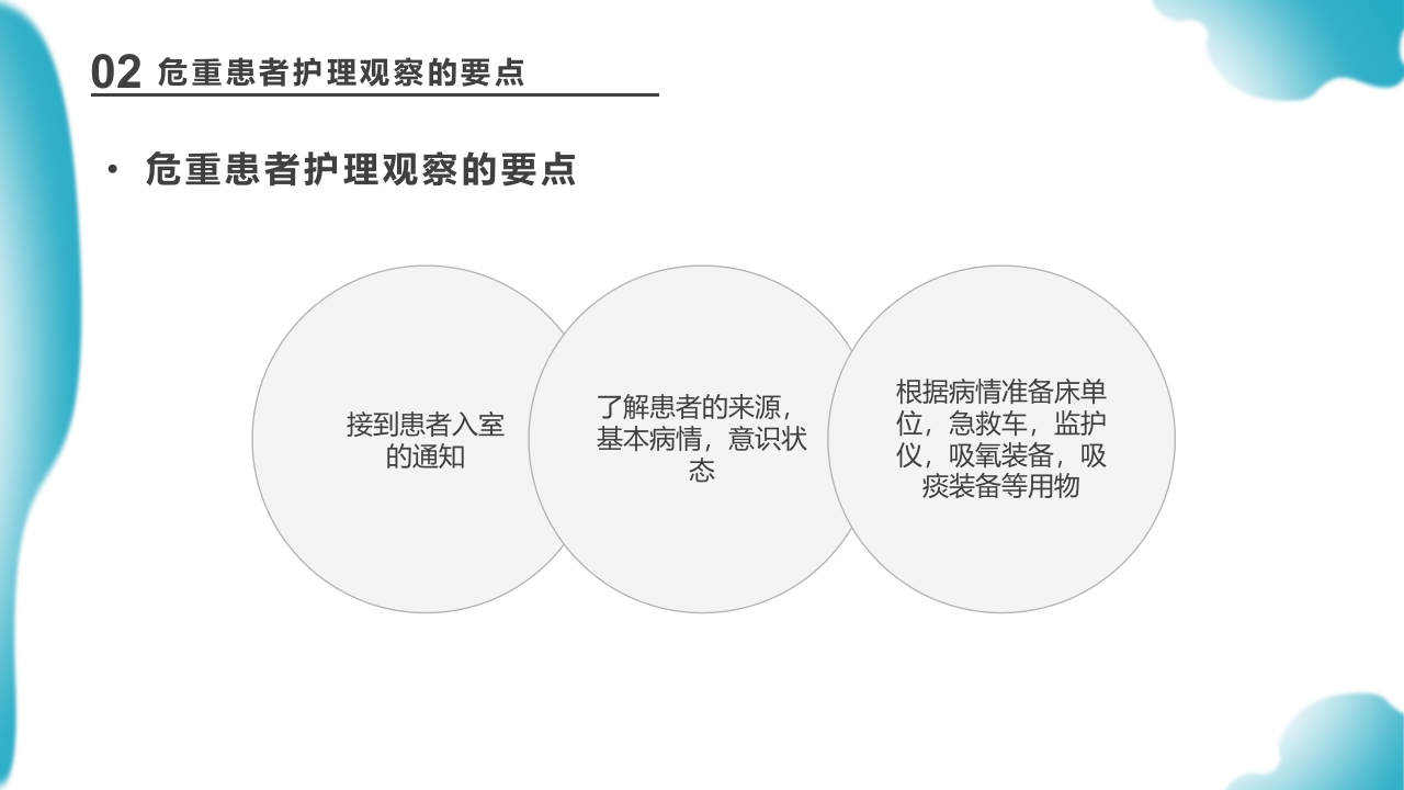 危重患者护理医药医疗PPT课件下载14