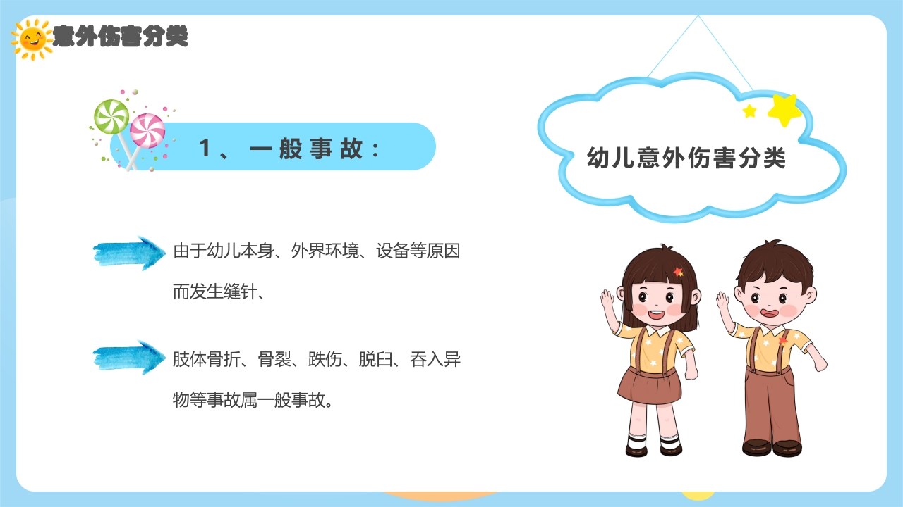 幼儿园意外伤害防范与处理PPT课件下载5