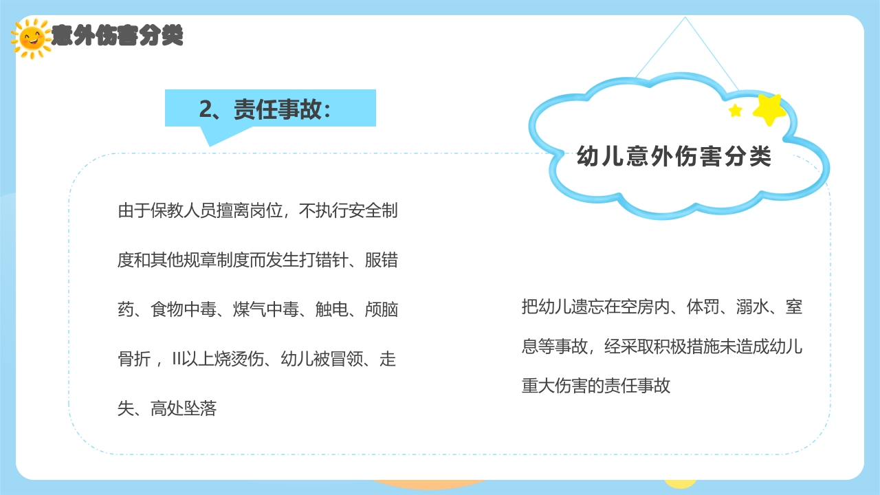 幼儿园意外伤害防范与处理PPT课件下载6