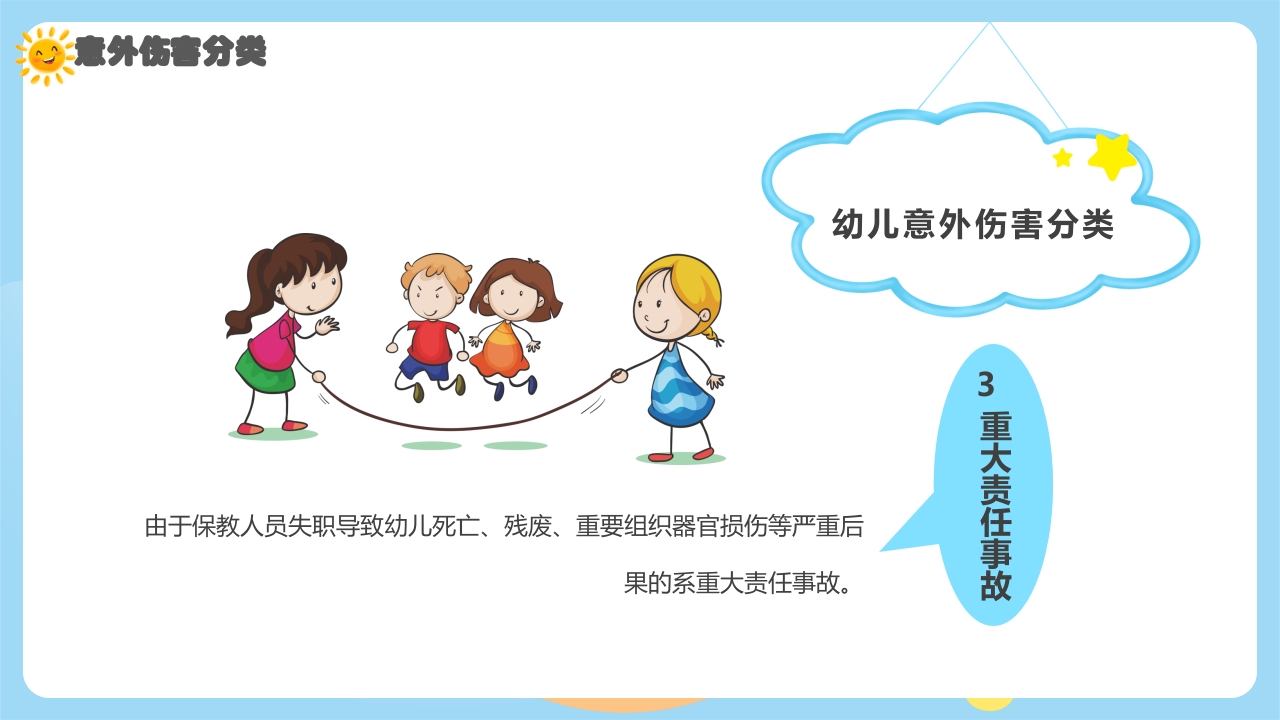 幼儿园意外伤害防范与处理PPT课件下载7