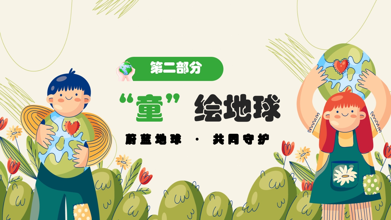 幼儿园世界地球日保护地球妈妈主题班会PPT课件11