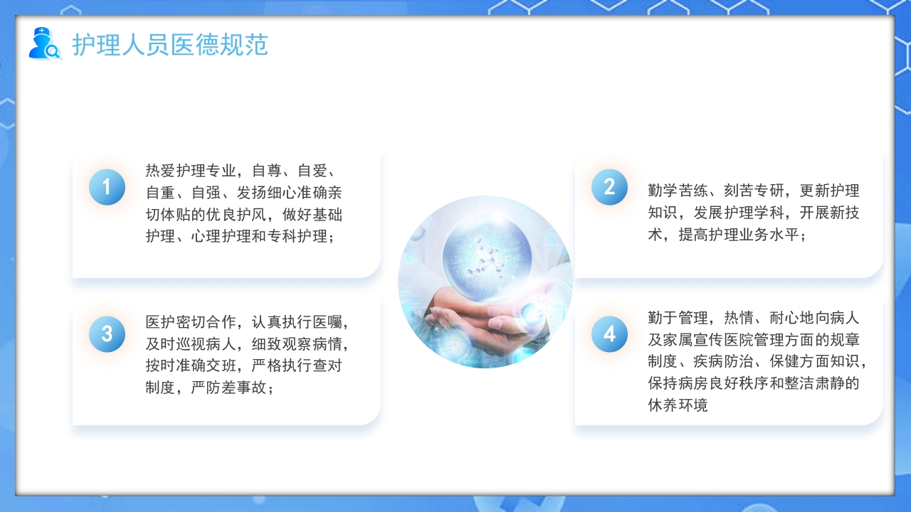 医疗护士行为规范培训PPT课件12