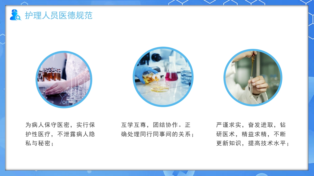 医疗护士行为规范培训PPT课件14