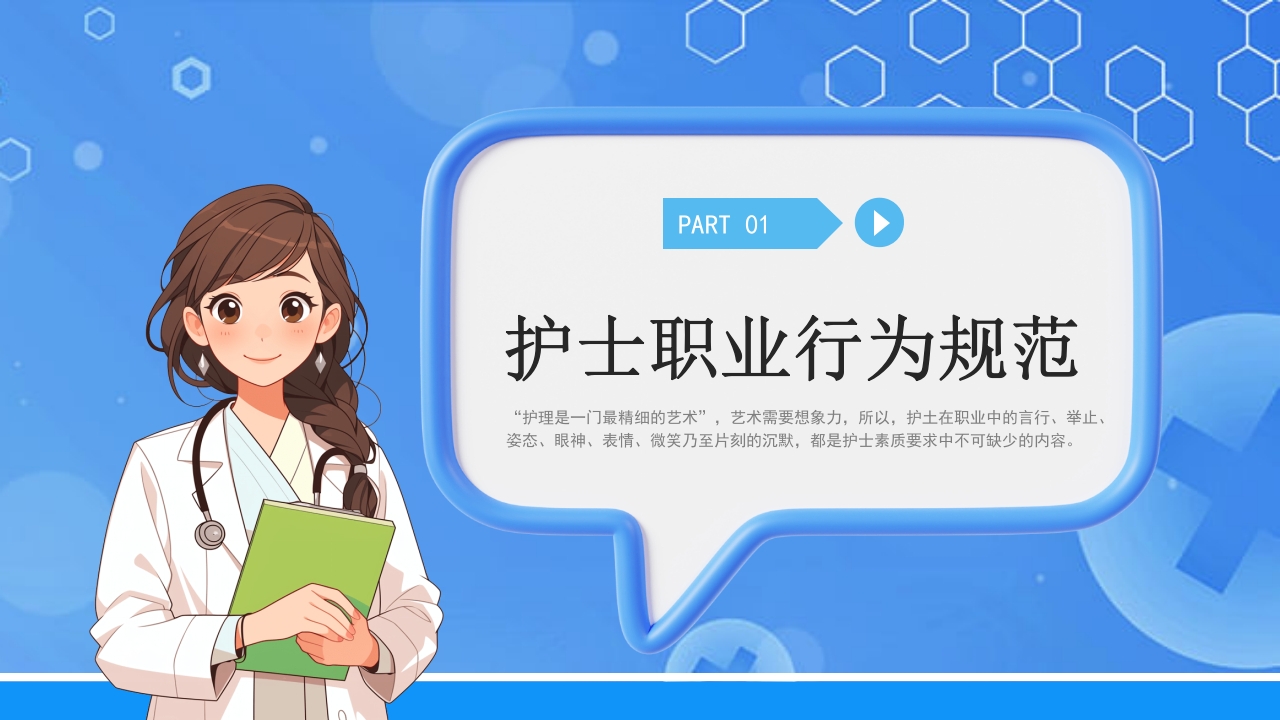 医疗护士行为规范培训PPT课件3
